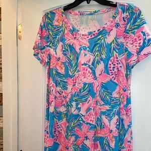 Lilly Pulitzer Tee Short Sleeve Dress